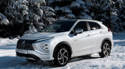 Afbeelding van Eclipse Cross in de sneeuw